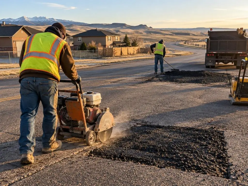 Patching & Pothole Repair in Cheyenne, WY